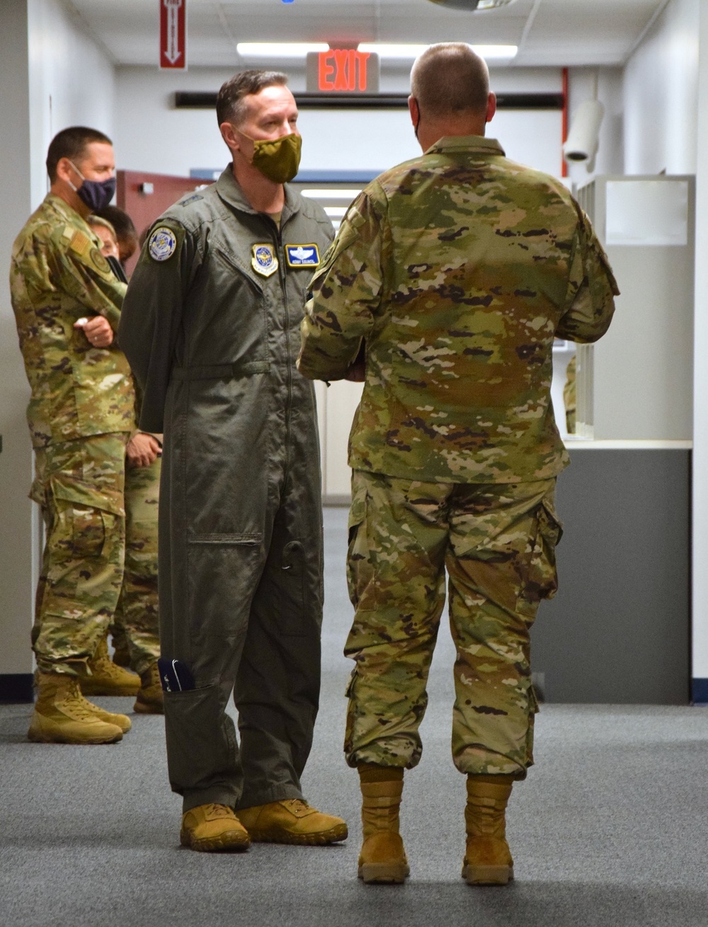 Joint Transportation Reserve Unit Commander visits the AOC