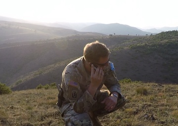 KFOR RC-E in Kosovo Assists Wildfire Suppression Near Leposavic