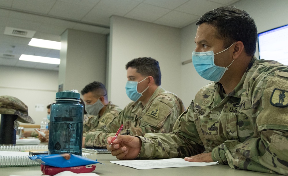 Connecticut Army National Guard Soldiers Participate in ASVAB Improvement Class