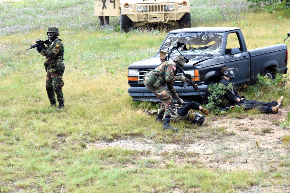 Liberia forces conduct tactical training during Northern Strike 21