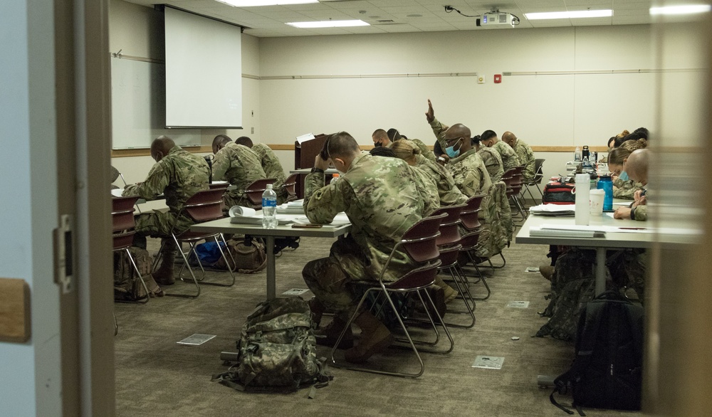 Connecticut Army National Guard Soldiers Participate in ASVAB Improvement Class