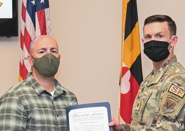 175th Security Forces Squadron Retirement Ceremony