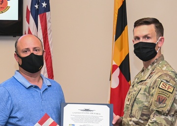 175th Security Forces Squadron Retirement Ceremony