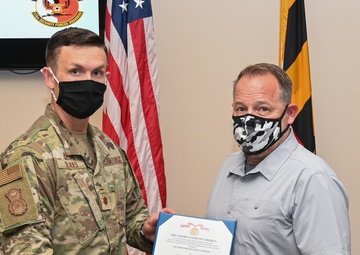 175th Security Forces Squadron Retirement Ceremony