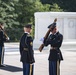 State Minister of Defense of Japan Nakayama Yasuhide Participates in a Public Wreath-Laying Ceremony at the Tomb of the Unknown Soldier
