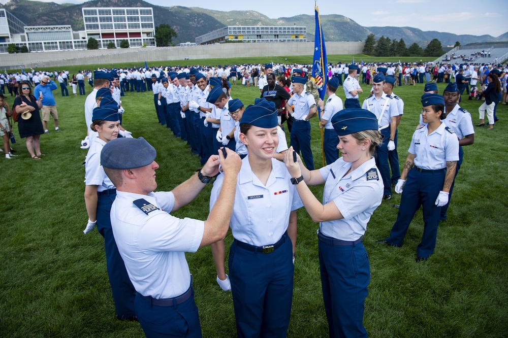 USAFA Acceptance Day Parade