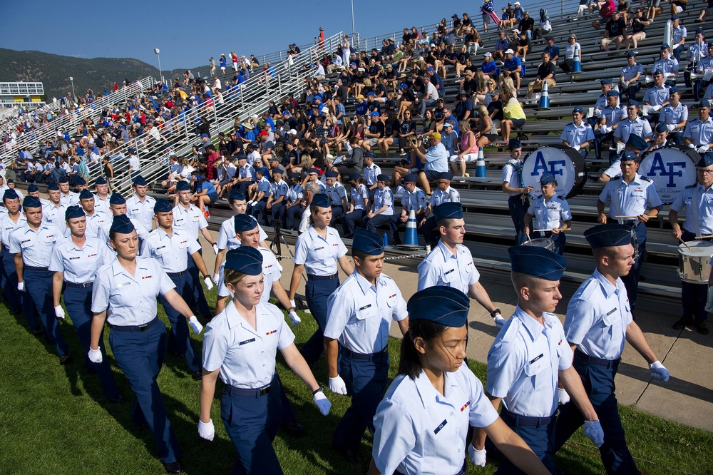 USAFA Acceptance Day Parade