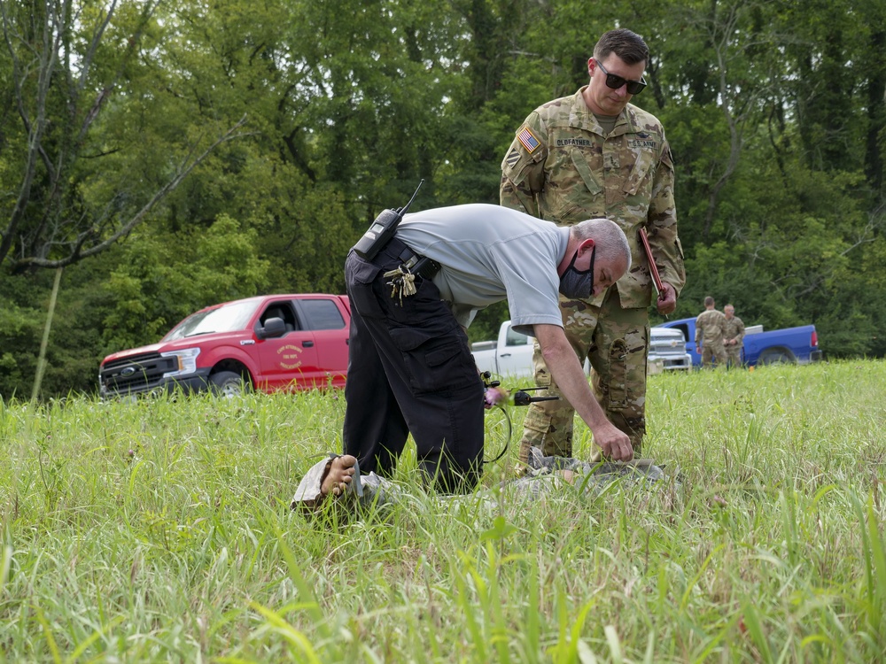 Indiana Aviation Guardsmen conduct full-scale interagency response mission