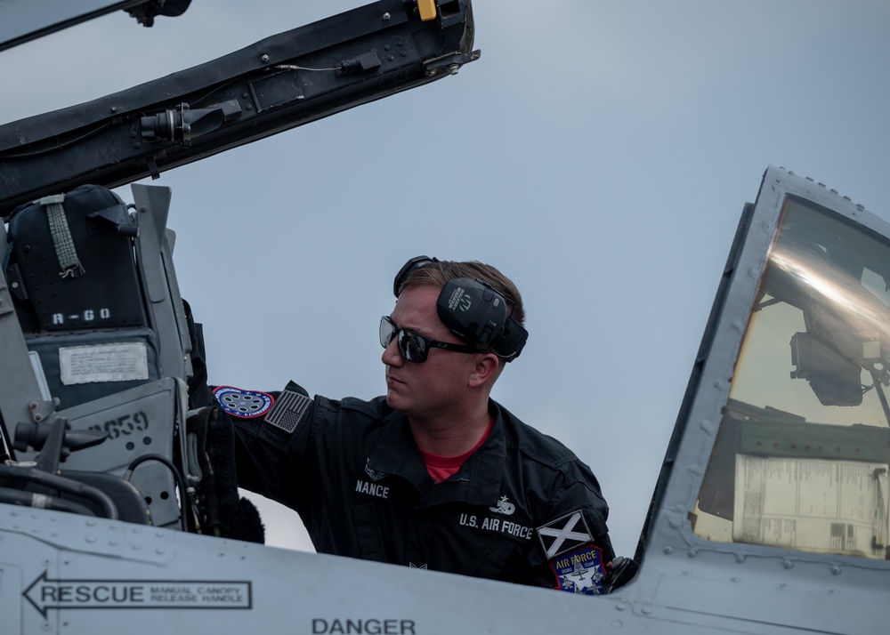 F-35 Demonstration Team at 2021 Thunder over Michigan Air Show