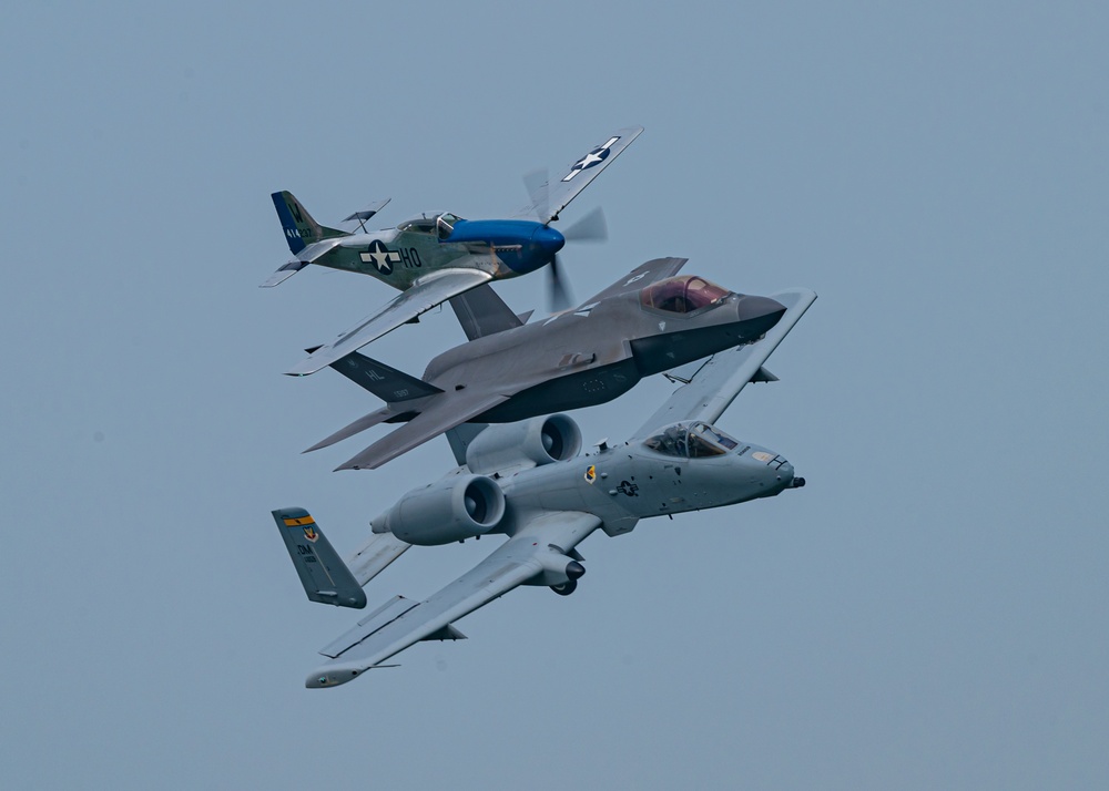 F-35 Demonstration Team at 2021 Thunder over Michigan Air Show