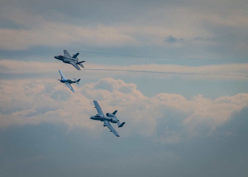 F-35 Demonstration Team at 2021 Thunder over Michigan Air Show