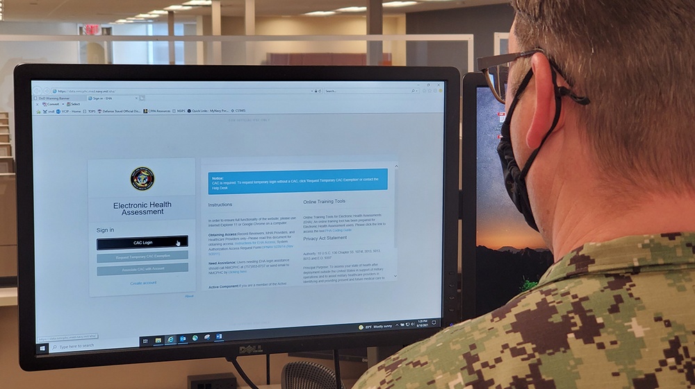 New website combines all Navy and Marine Corps electronic health assessments