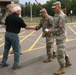 North Dakota National Guard Honorary Commander meets 164th Engineer Battalion Command on Camp Ripley