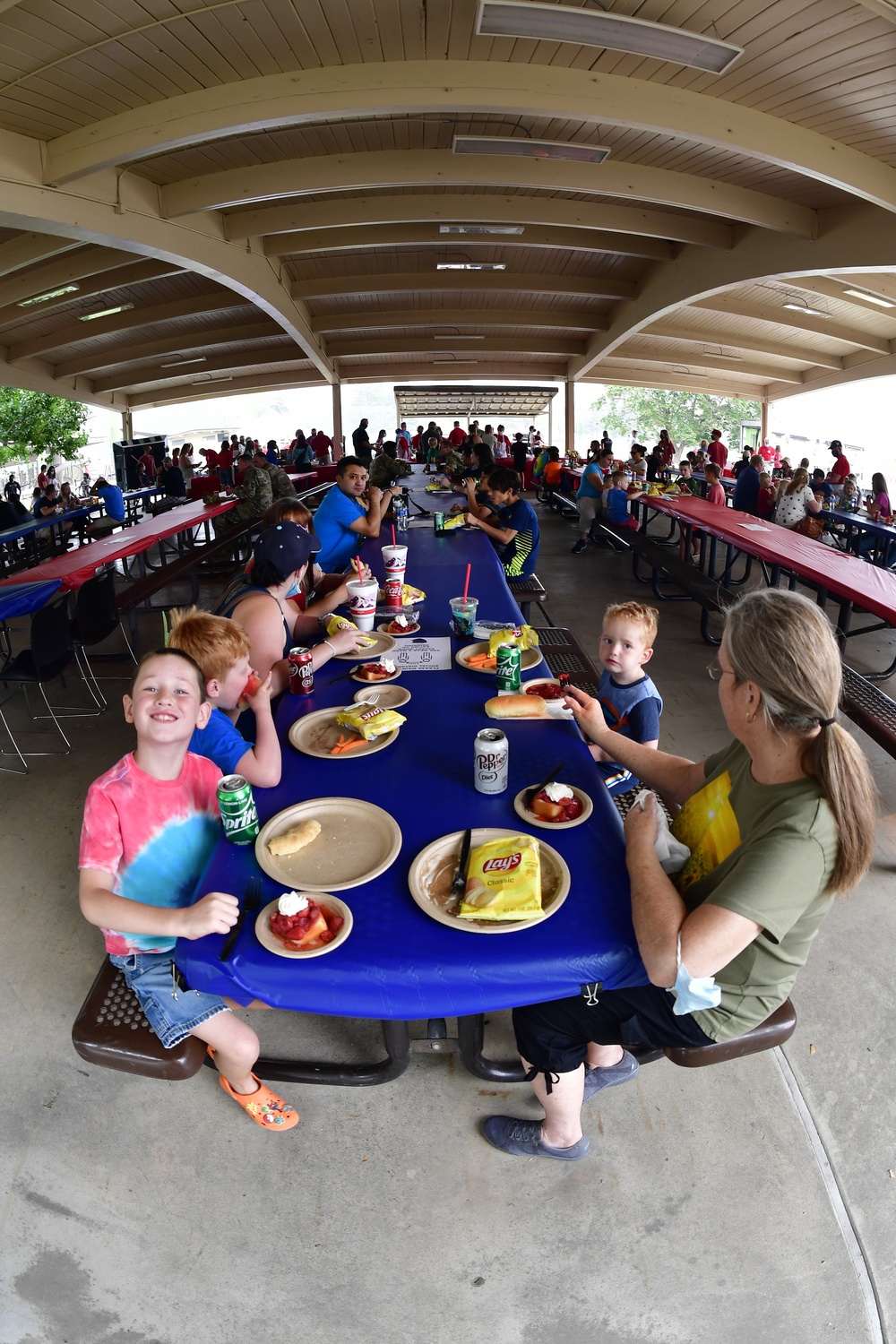 Top of Utah Military Affairs Committee sponsors picnic for Hill's military, families