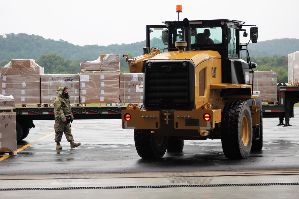 Airmen conduct operations for exercise Patriot Warrior 2021 at Fort McCoy