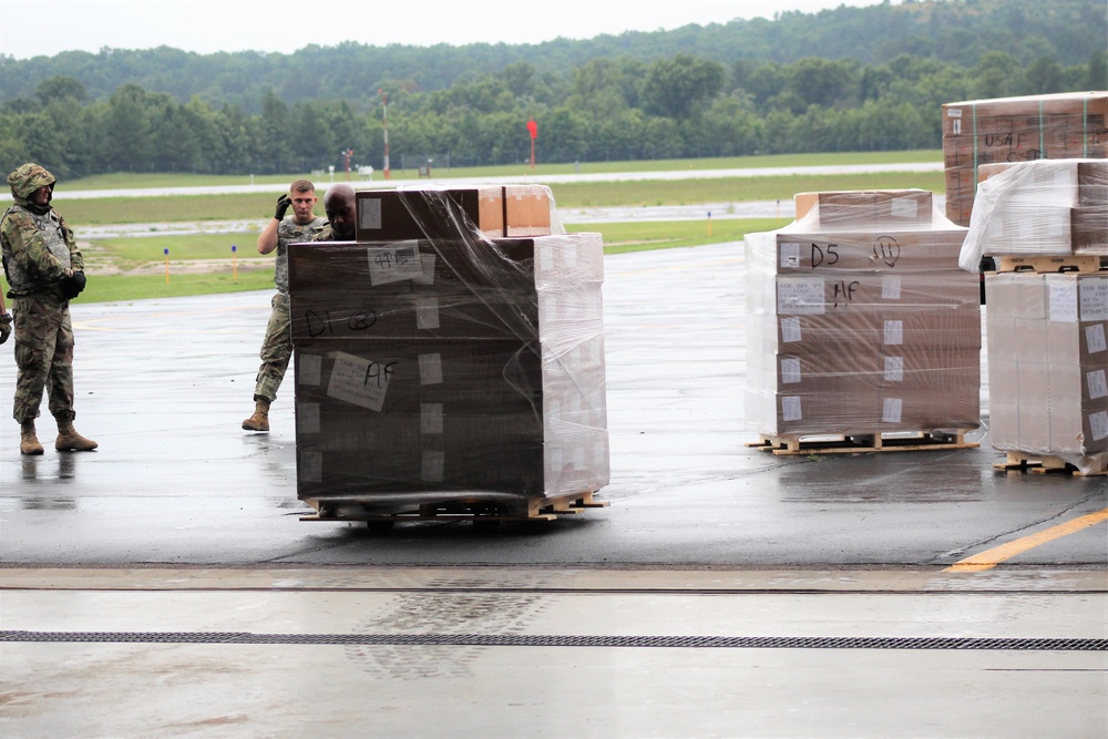 Airmen conduct operations for exercise Patriot Warrior 2021 at Fort McCoy