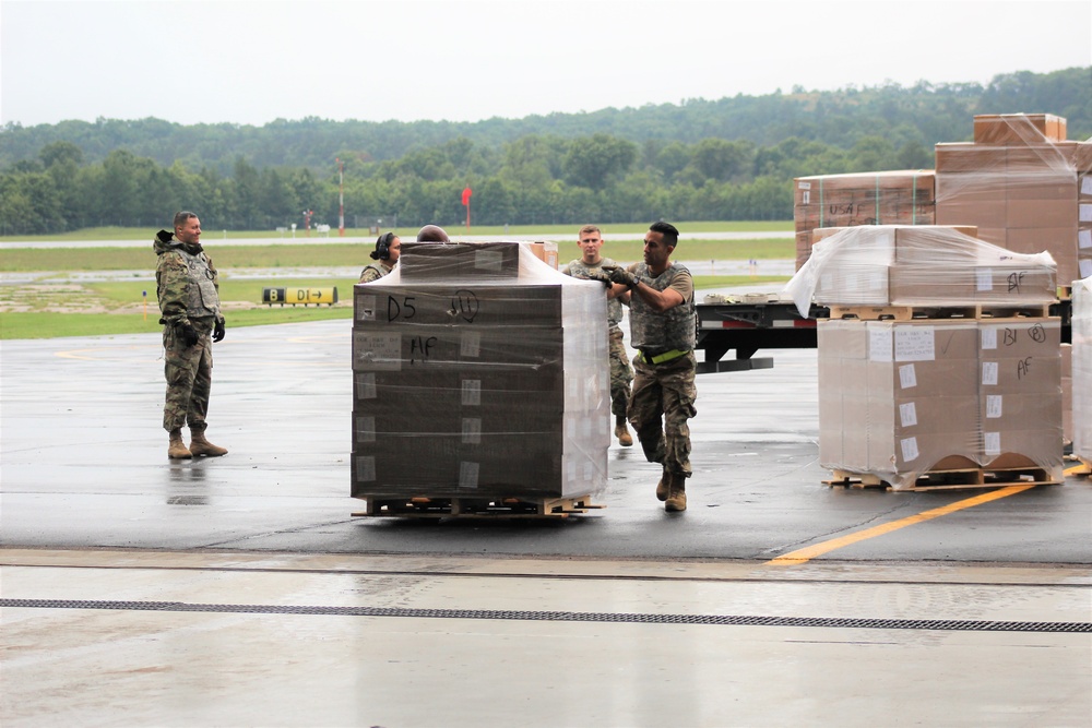 Airmen conduct operations for exercise Patriot Warrior 2021 at Fort McCoy