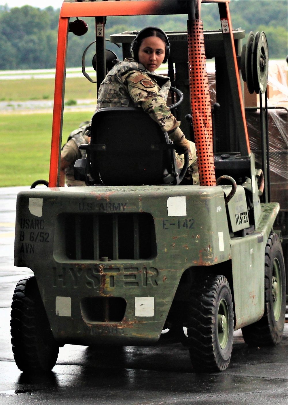 Airmen conduct operations for exercise Patriot Warrior 2021 at Fort McCoy