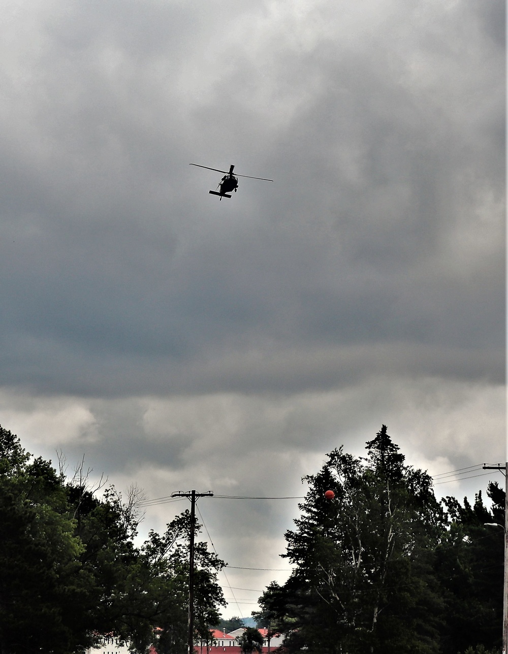 July 2021 training operations for Pershing Strike '21 exercise at Fort McCoy