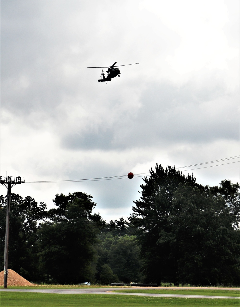 July 2021 training operations for Pershing Strike '21 exercise at Fort McCoy