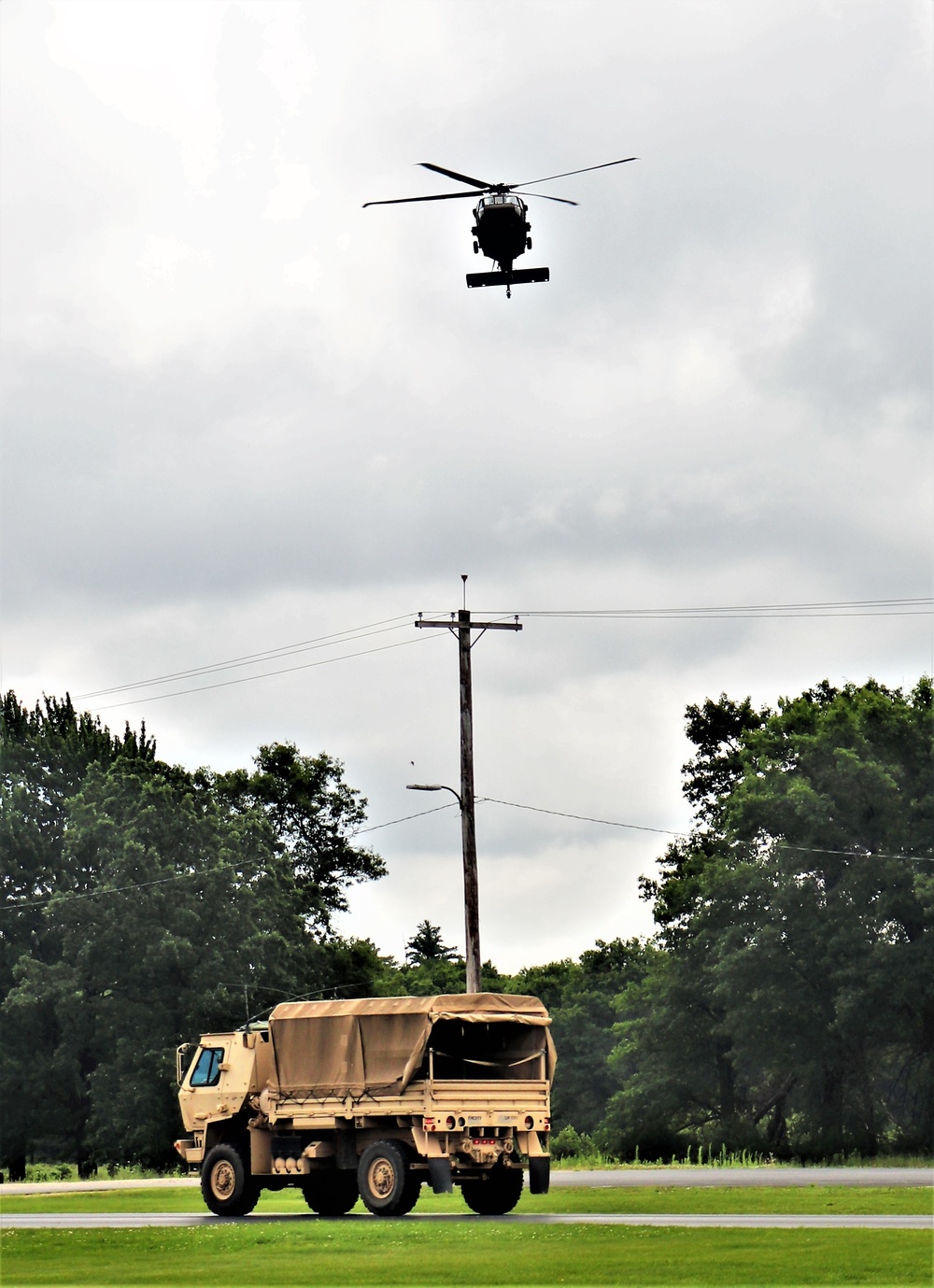 July 2021 training operations for Pershing Strike '21 exercise at Fort McCoy