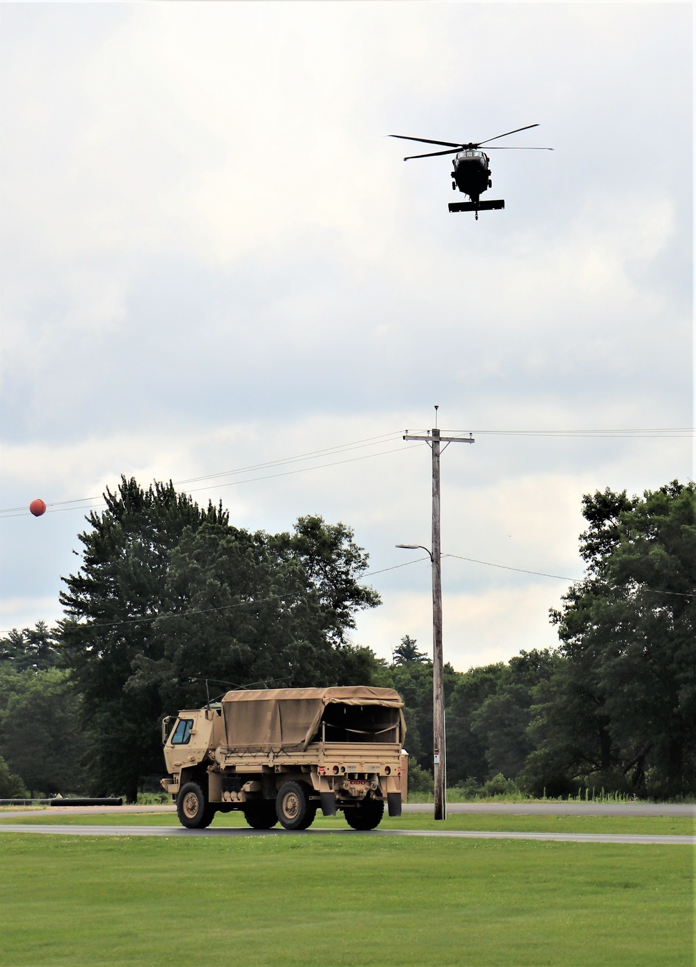 July 2021 training operations for Pershing Strike '21 exercise at Fort McCoy