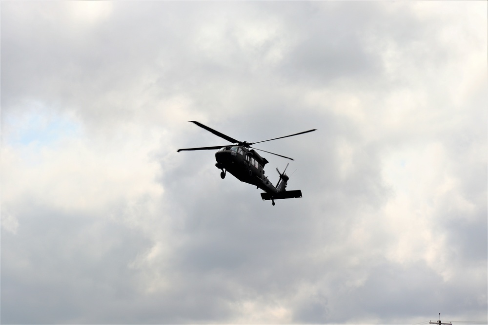 July 2021 training operations for Pershing Strike '21 exercise at Fort McCoy