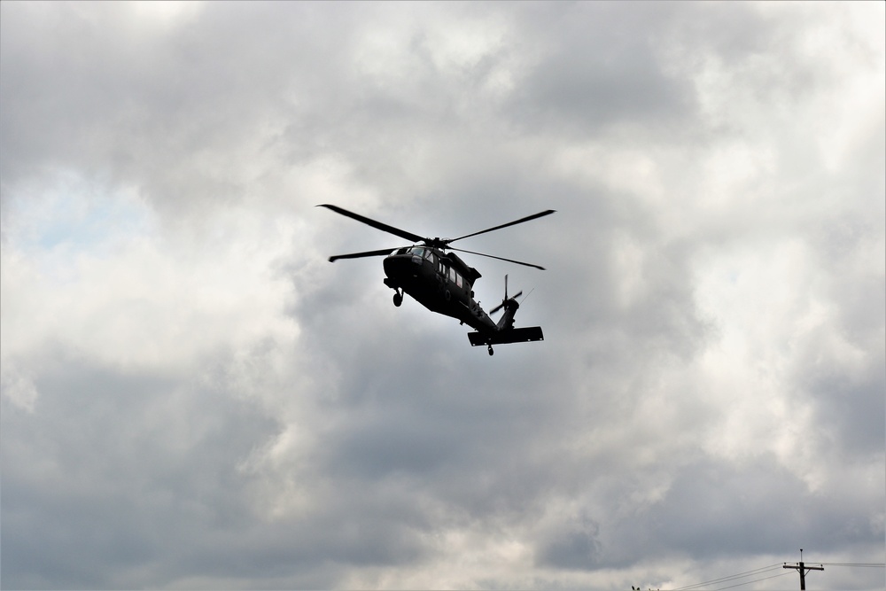 July 2021 training operations for Pershing Strike '21 exercise at Fort McCoy