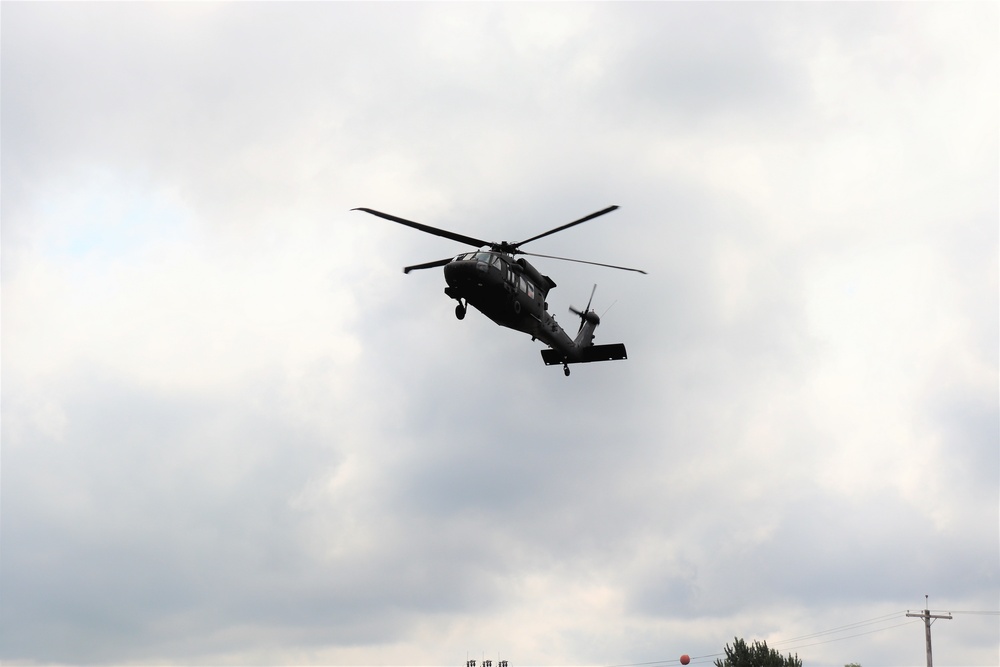 July 2021 training operations for Pershing Strike '21 exercise at Fort McCoy