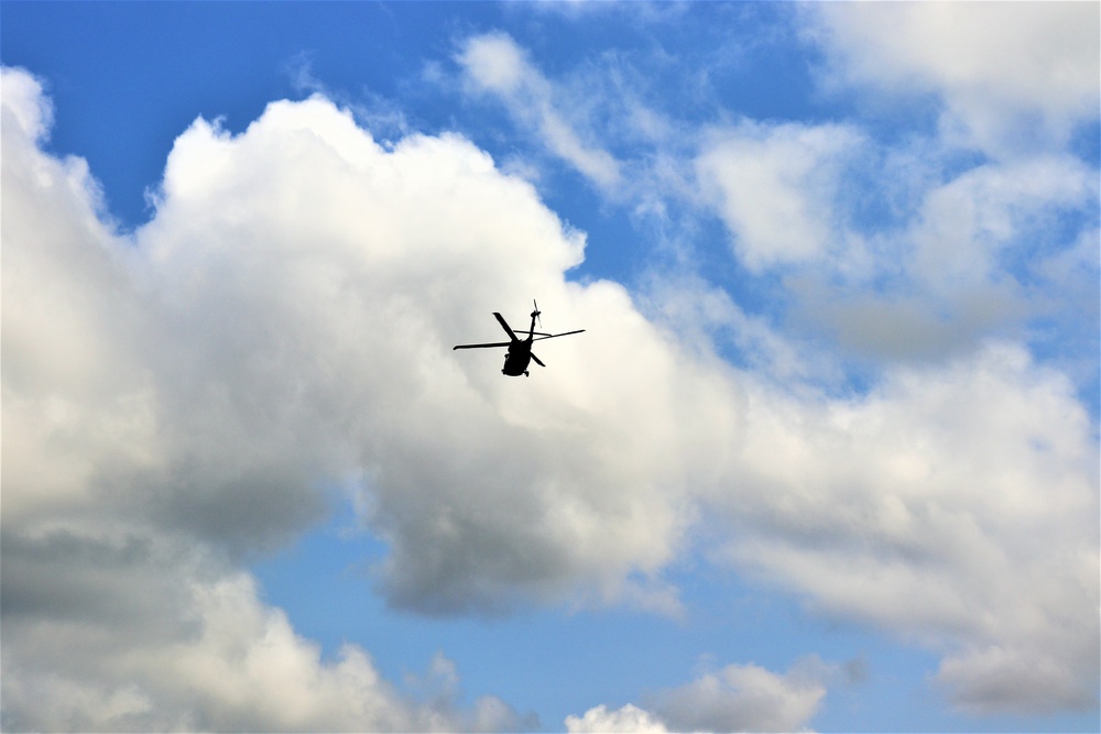 July 2021 training operations for Pershing Strike '21 exercise at Fort McCoy