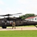 Wisconsin National Guard UH-60 Black Hawk training operations at Fort McCoy