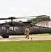 Wisconsin National Guard UH-60 Black Hawk training operations at Fort McCoy