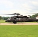 Wisconsin National Guard UH-60 Black Hawk training operations at Fort McCoy