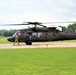 Wisconsin National Guard UH-60 Black Hawk training operations at Fort McCoy