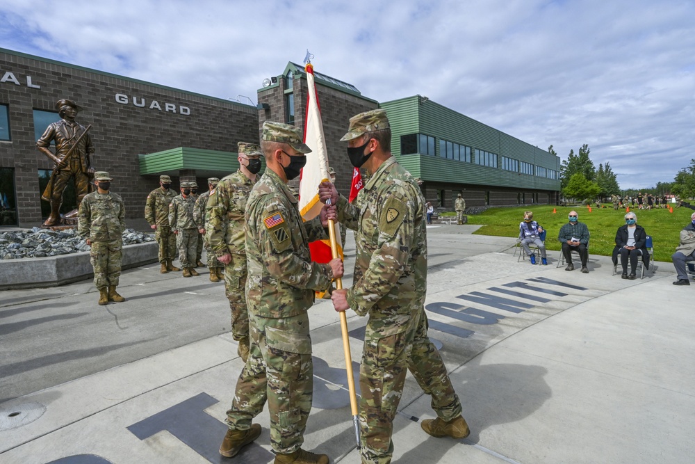297th Regional Support Group conducts change of command ceremony