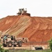 950th Engineer Company Soldiers work on troop project at Fort McCoy