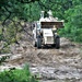 950th Engineer Company Soldiers work on troop project at Fort McCoy