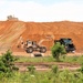 950th Engineer Company Soldiers work on troop project at Fort McCoy