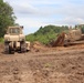 950th Engineer Company Soldiers work on troop project at Fort McCoy