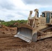 950th Engineer Company Soldiers work on troop project at Fort McCoy