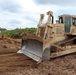 950th Engineer Company Soldiers work on troop project at Fort McCoy