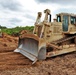 950th Engineer Company Soldiers work on troop project at Fort McCoy