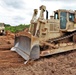 950th Engineer Company Soldiers work on troop project at Fort McCoy