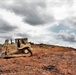 950th Engineer Company Soldiers work on troop project at Fort McCoy