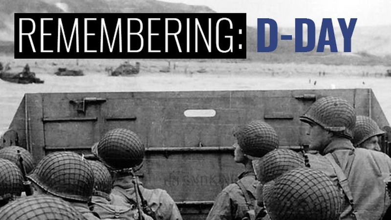Remembering D-Day Instagram Graphic