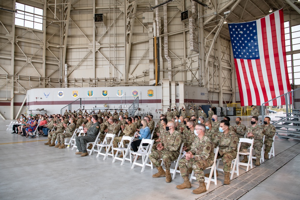 349th Aircraft Maintenance Squadron Change of Command Ceremony