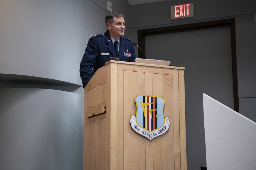 349th Aeromedical Staging Squadron Change of Command