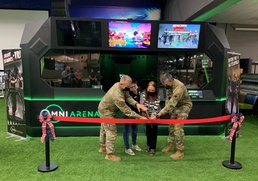 Fort Riley Leaders unveil first Omni Arena at any military installation