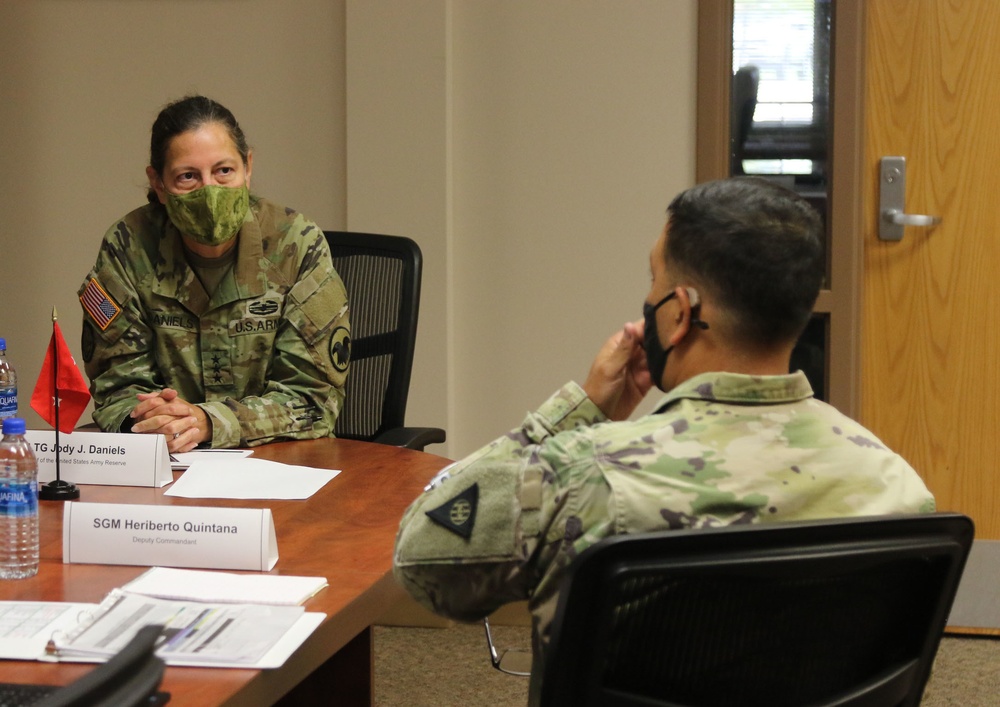 Chief of Army Reserve visits Fort McCoy