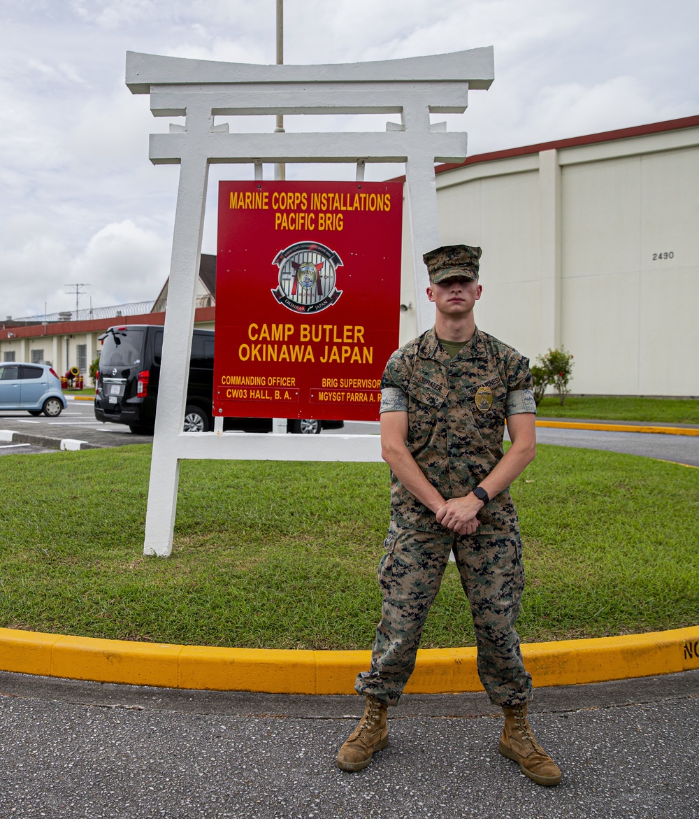 Faces of MCIPAC: Lance Cpl. Zachary Schafer - Correctional Specialist